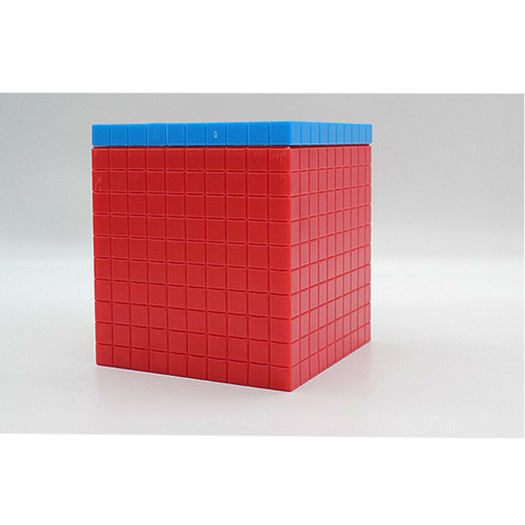 121 Packs Montessori Math Training Cube Learning Educational Toys 10cm