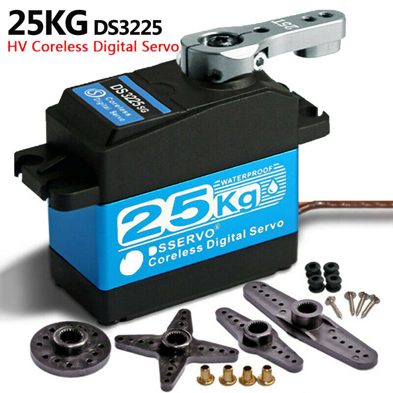 DS3225 25kg High Speed Waterproof Metal Gear Digital Servo For RC Car Boat Plane