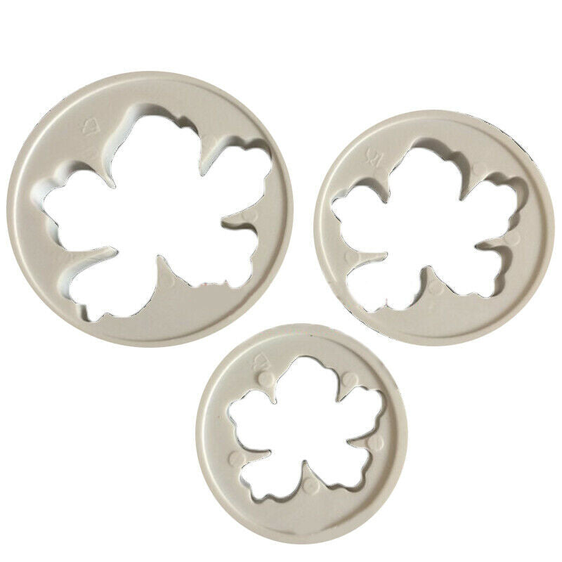 4Pcs/Set Hawaiian flower Fondant Mold Cutter Sugarcraft Cake too.l8