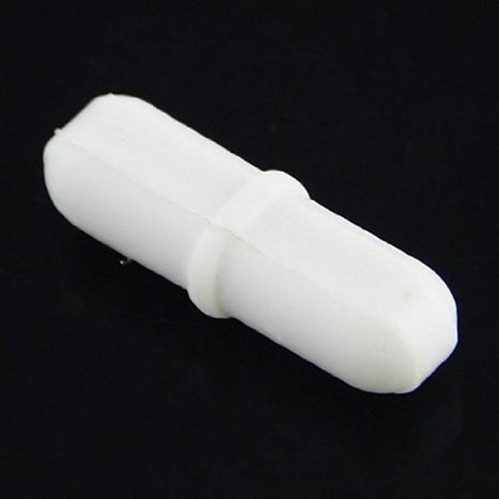 7pcs PTFE magnetic stirrer mixer stir bar White Color