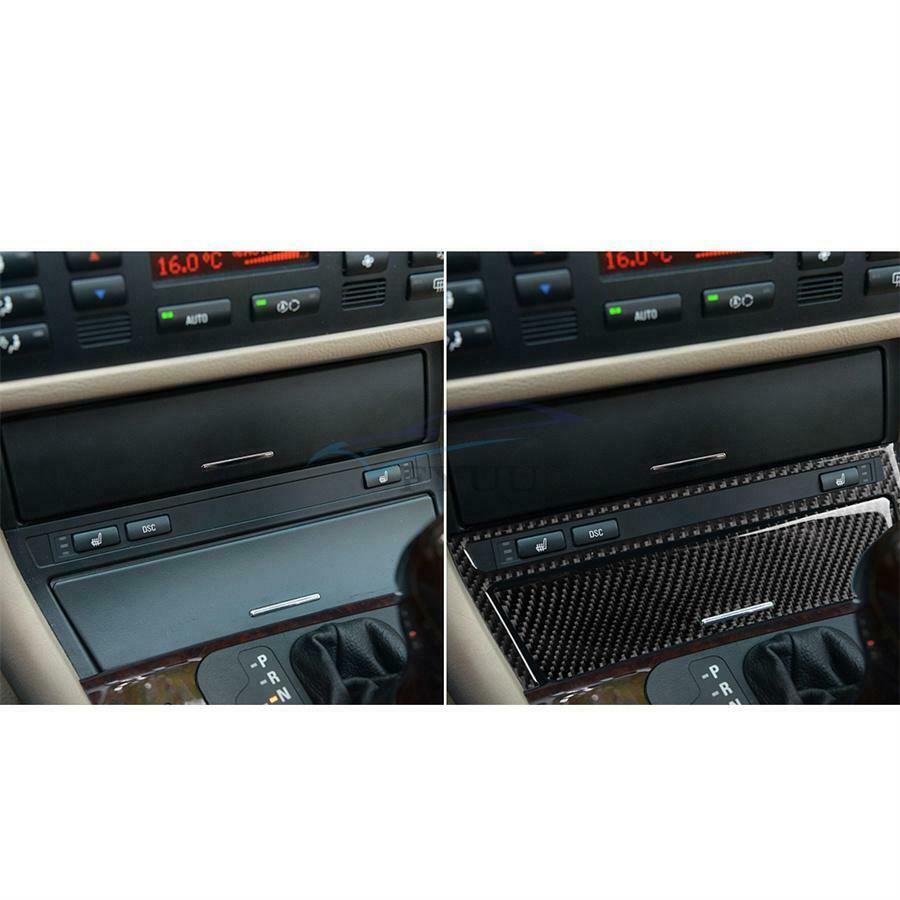 Left Driving Car Central Cover Decoration Strip Trims For BMW 3 Series E46 98-05