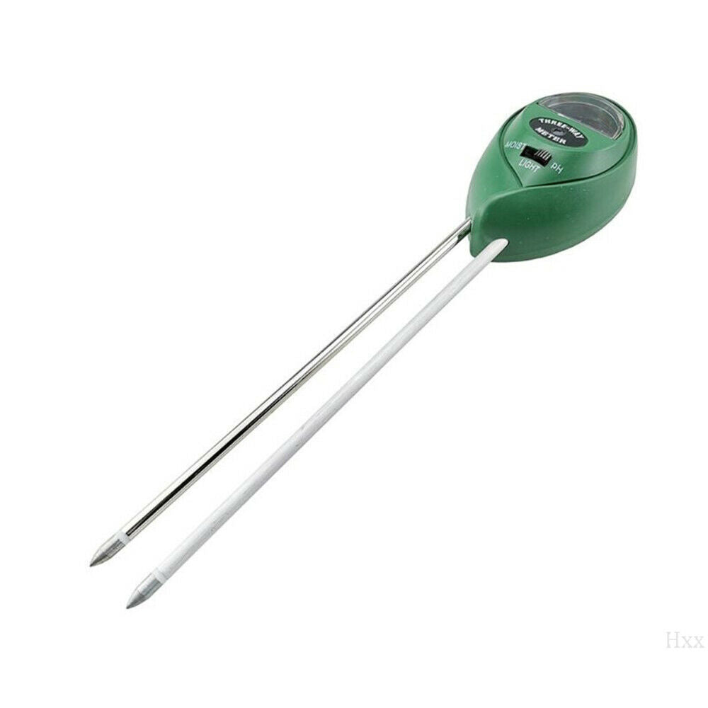 3-in-1 Soil Tester Meter For Garden Lawn Plant Moisture/Light/pH Sensor Tool US