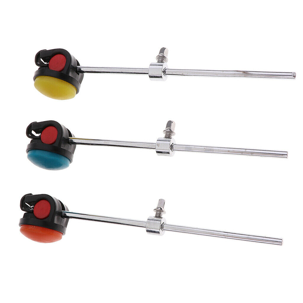 3pcs Drum Pedal Hammer Serious Thump And Feels Great On Your Pedal