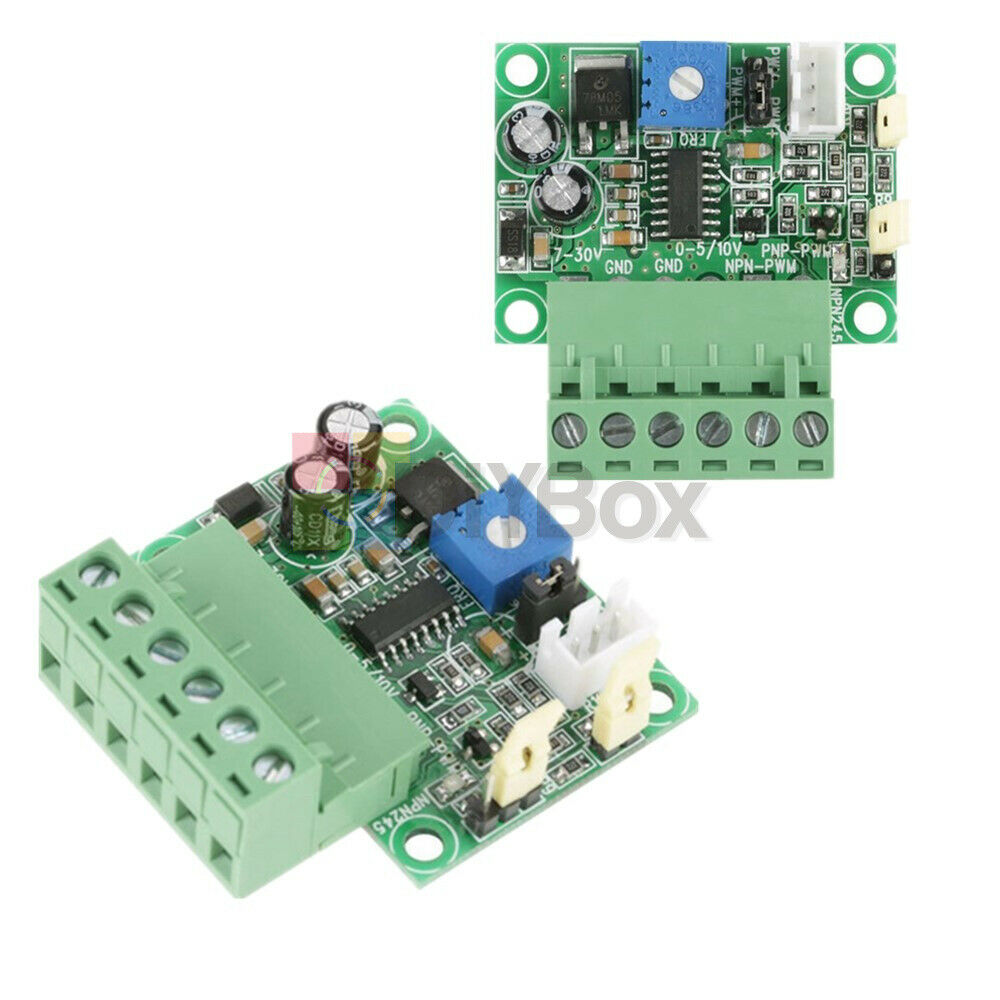 0-5V/0-10V to 0-100% 2-20KHZ Voltage to PWM Signal Converter Module Analog Input