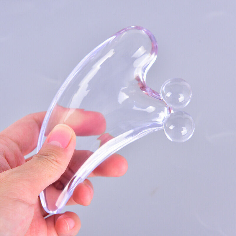 Natural Crystal Gua sha Plate Scraping Board Facial Massage Scrapers To.l8