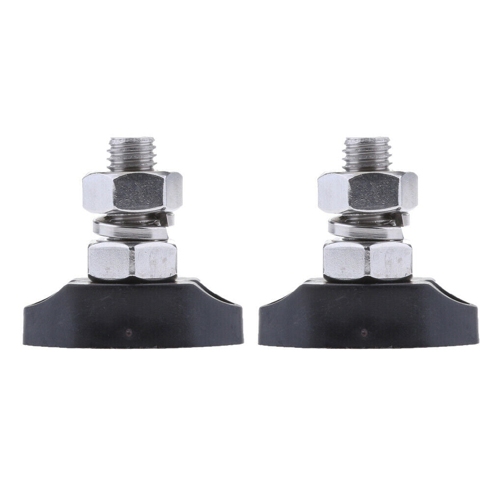 2 Packs Replacement Junction Block Stainless Steel Terminal Stud 8mm M8