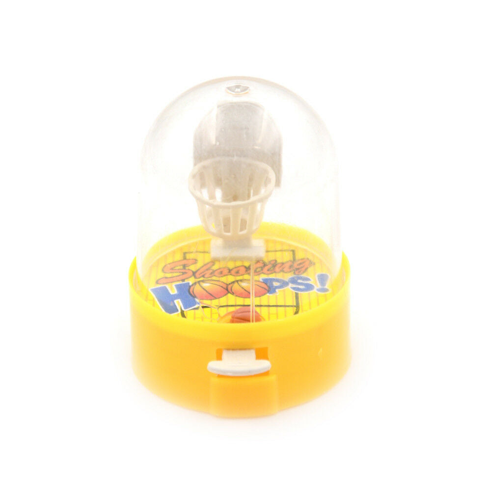 Plastic Mini Handheld Finger Ball Basketball Hoops Shooting Puzzle Kids Gif Qx