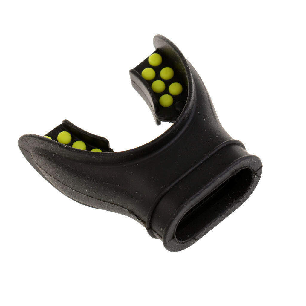 3X Universal Scuba Diving Silicone Regulator Octopus Mouthpiece With Color Tab