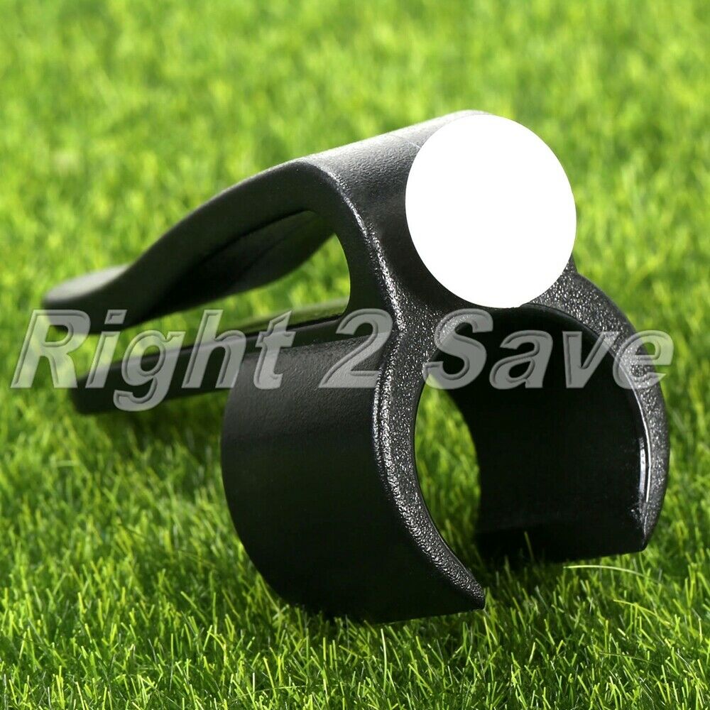 Plastic Golf Club Bag Clip On Putter Clamps Holder Putting Organizer Ball Marker