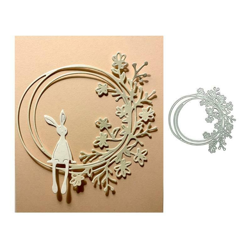 Flower Frames Metal Cutting Dies DIY Decorations Creative School Home Ornaments