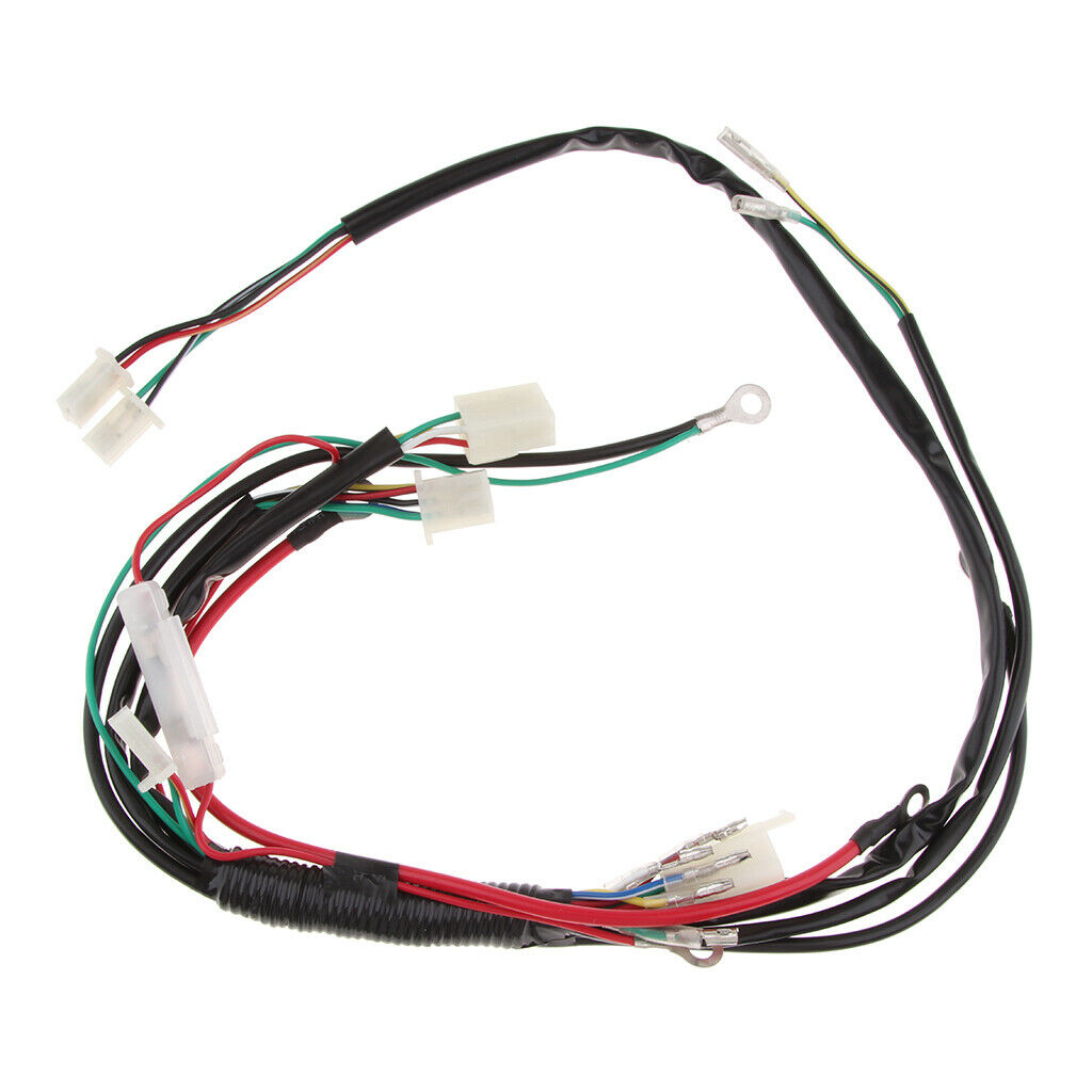 Electric Start Engine Wiring Harness Loom for Trail Quad Dirt Bike ATV Buggy