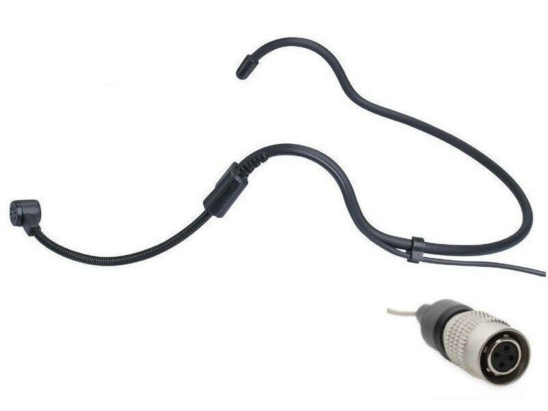 Headset Earset Microphone for Audio Technica wireless T27/T31/T51/T200 System