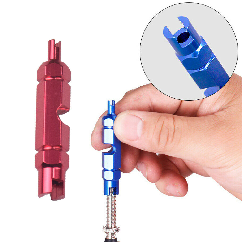 Valve Core Remover Wrench Screwdriver MTB Road Bike Universal Red
