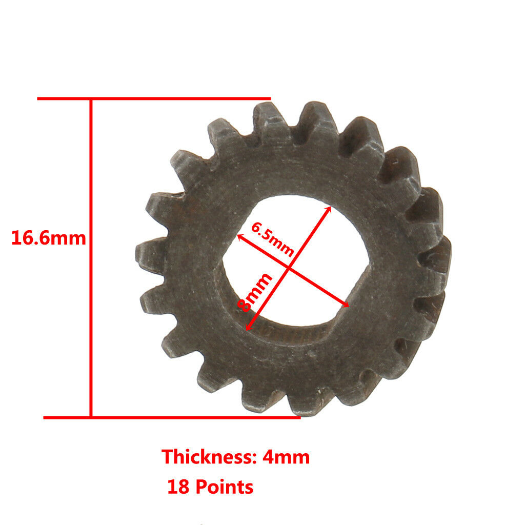 Sunroof Engine Motor Gear 18 Teeth for Audi VW Car Fixing Repair Parts