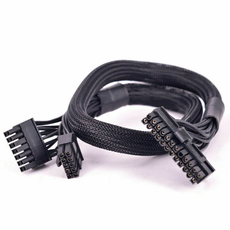 14+10Pin to 24 Pin AT Supply Cable 20+4 Pin PC PSU Motherboard Cable for CorsaN6