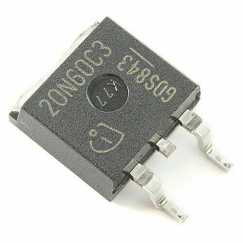 [3pcs] SPB20N60C3 N-FET 650V 20,7A 208W TO263