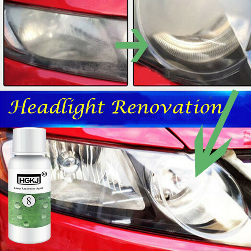 - 8 50ml Car Headlight Cleaner Scratch Repair