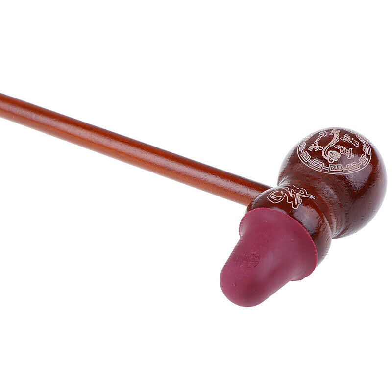 1Pc Wooden Massage Hammer Stress Relax Massage Device Knocking Hammer Stick T-DD