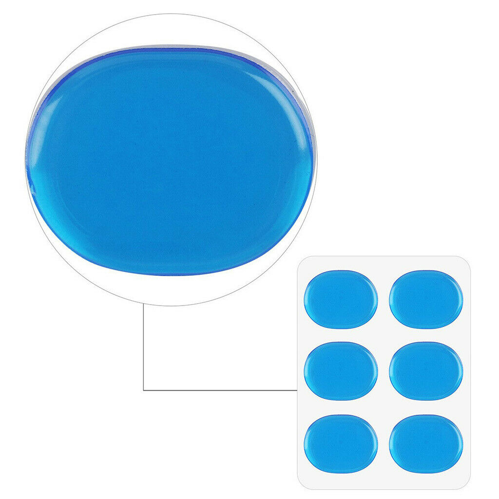 3x Drum Damper Pads Silicone Drums   with Drum Key for Snare Drum Kit