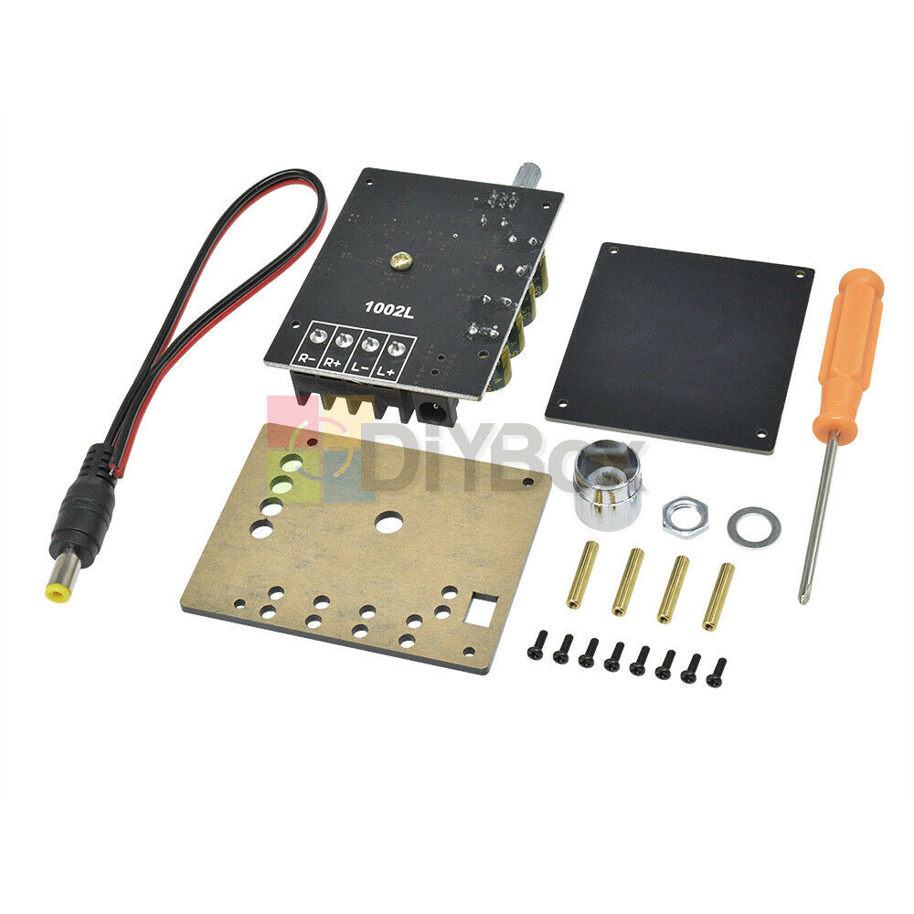 2x100W TPA3116 Mini 5.0 Bluetooth High power Amplifier Board Adjustable Button