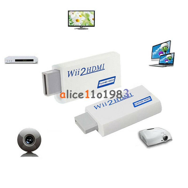 Wii2HDMI converter Adapter Wii to HDMI Audio HDMI 1080P 720P for NTSC 480i 480p