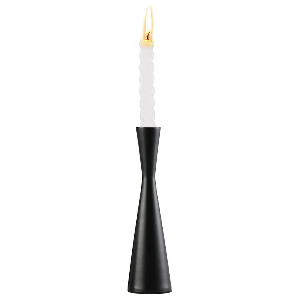 3x Metal Tall Candlestick Holders Candle Holder for Dinning Room Party Decor