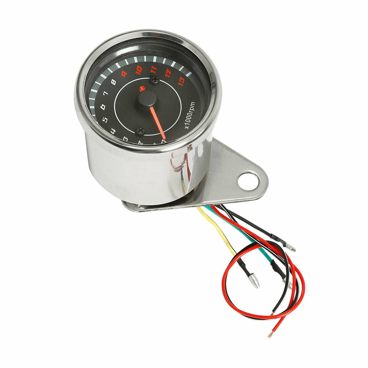 12V Universal Motorcycle LED Backlight Tachometer Speedometer Gauge