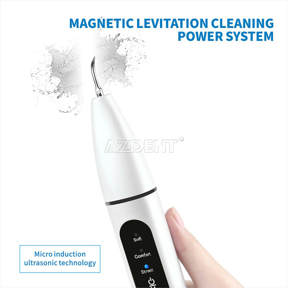 Portable Ultrasonic Tooth Cleaner 3 Modes USB Removal of Calculus Waterproof