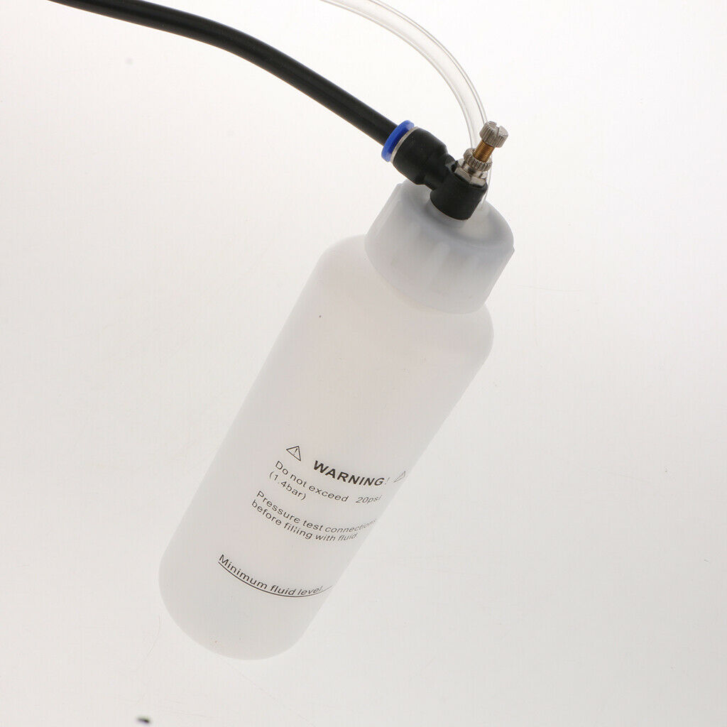 Car Motor Brake Clutch Fluid Bleeding Kit Pneumatic Vacuum Bleeder Tools