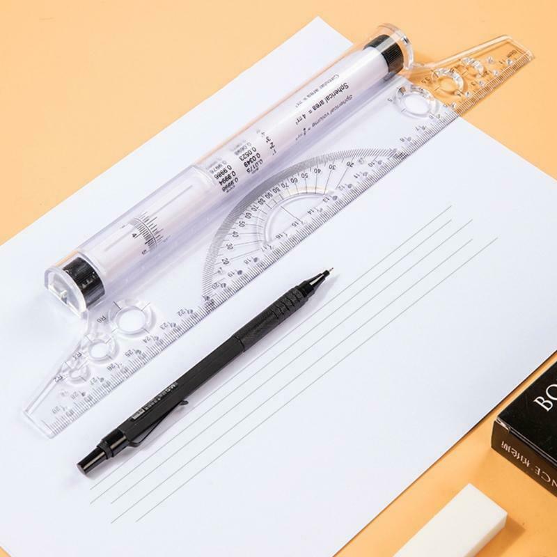 Multi-purpose Parallel Ruler with Protractor 12'' Mathematics Parallel Ruler