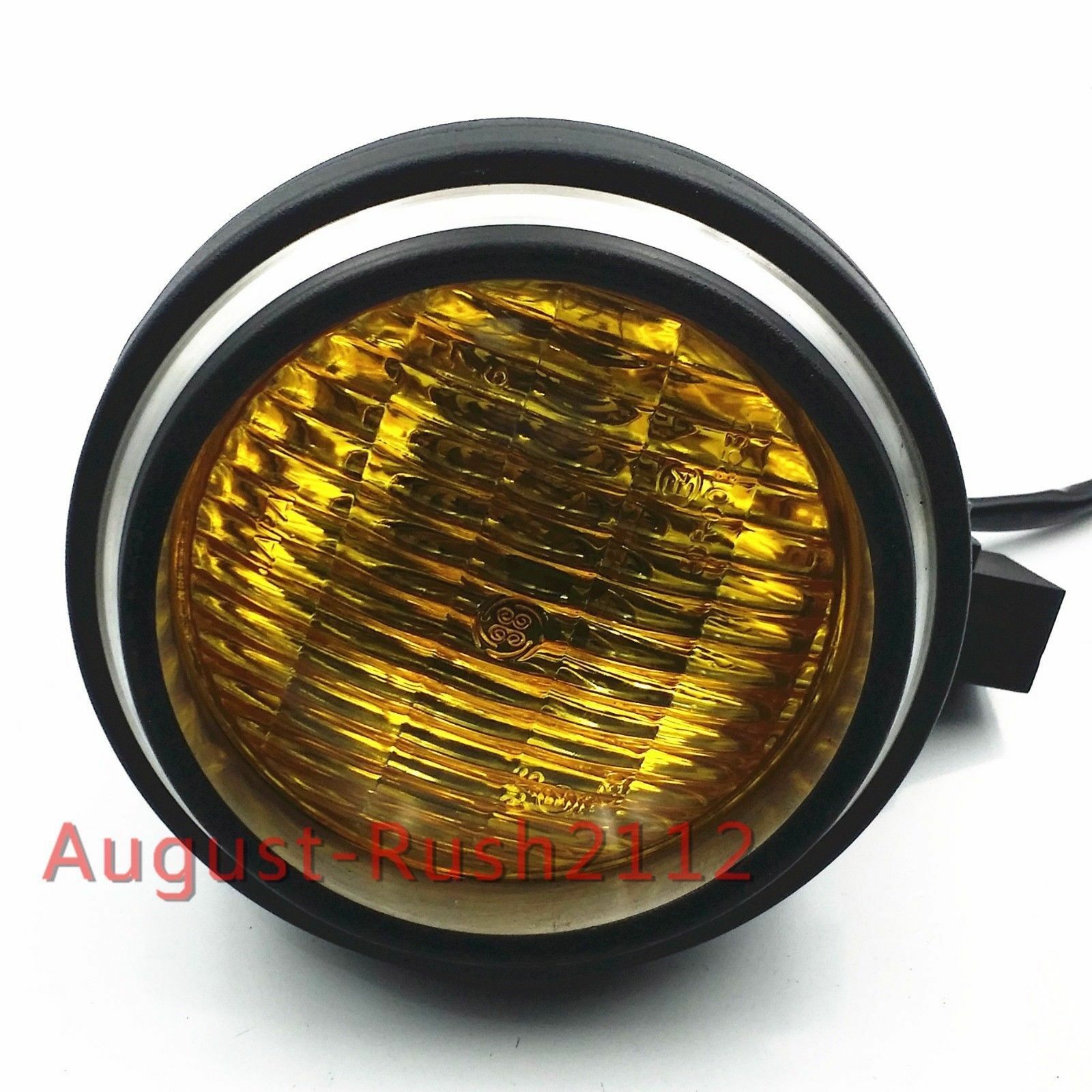 Motorcycle Head Light Headlight Lamp Bobber Chopper Cafe Racer Rat Bike CB