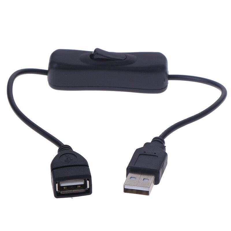 1* USB 2.0 A Male to A Female Extension Extender Cable With 'Switch ON/OF.l8