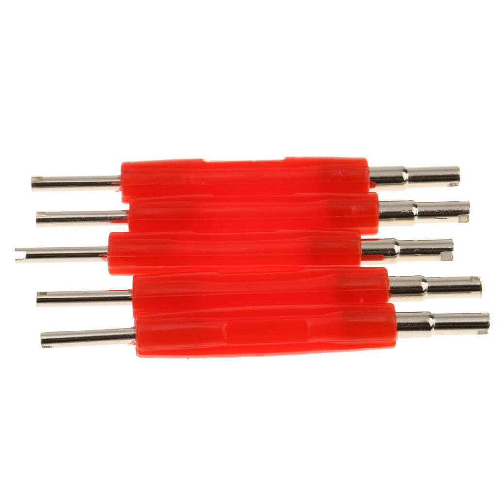 Set Of 5 Valve Driver Valve Extractor Rubber Valve Tire Valve Car Truck Valve