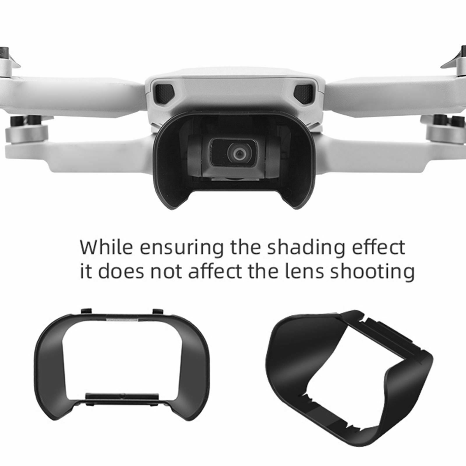 Lens Hood Sunshade Protective Cover for DJI Mavic Mini/Mini 2 Drone Black
