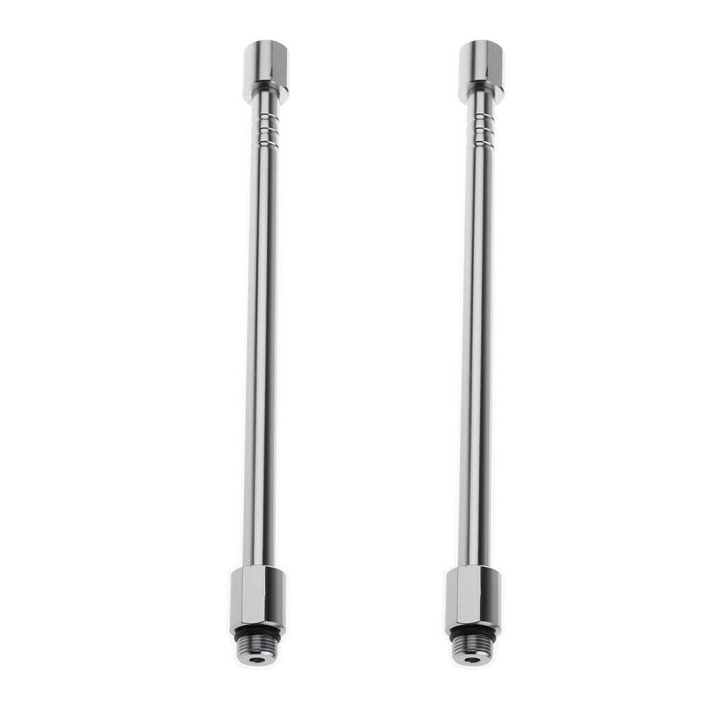 2pcs Camping Gas Lantern Poles Screw Type 20.5cm Spare Part for Garden Party