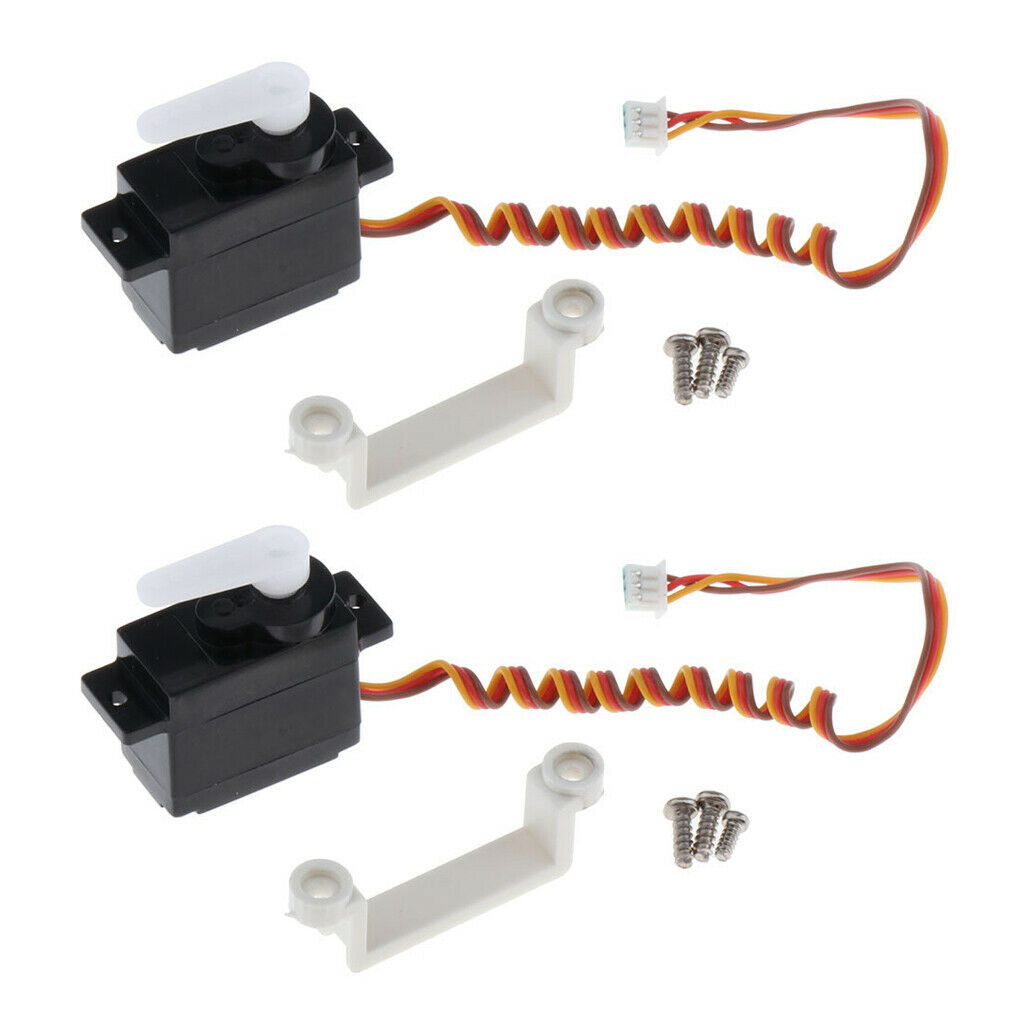 2x Assembled Front Motor Rudder Digital Servo for WLtoys X450 RC Drone Parts