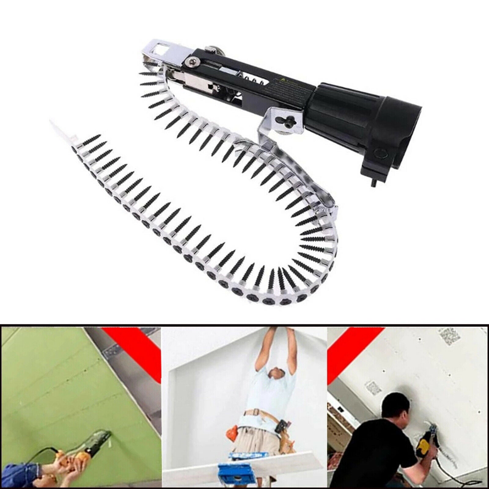 Nail Gun Adapter Electric Drill Screw Chain Spike Cordless Electric Drill