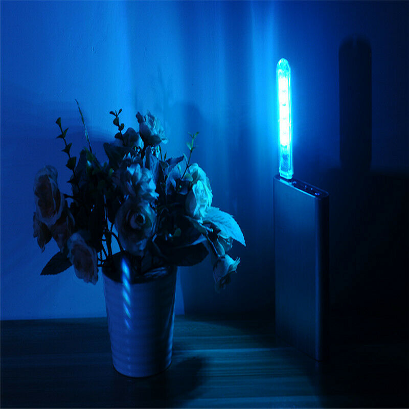 1PC Mini USB 5LED Book Lights Night Light Portable Power Reading La.l8