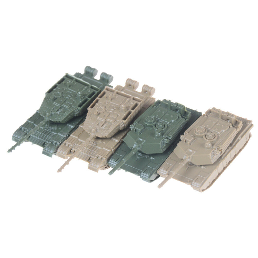 New 4D Mini MORDEN US M1A2 TANK AND CHINA 99A TANK no box 1/144 .l8