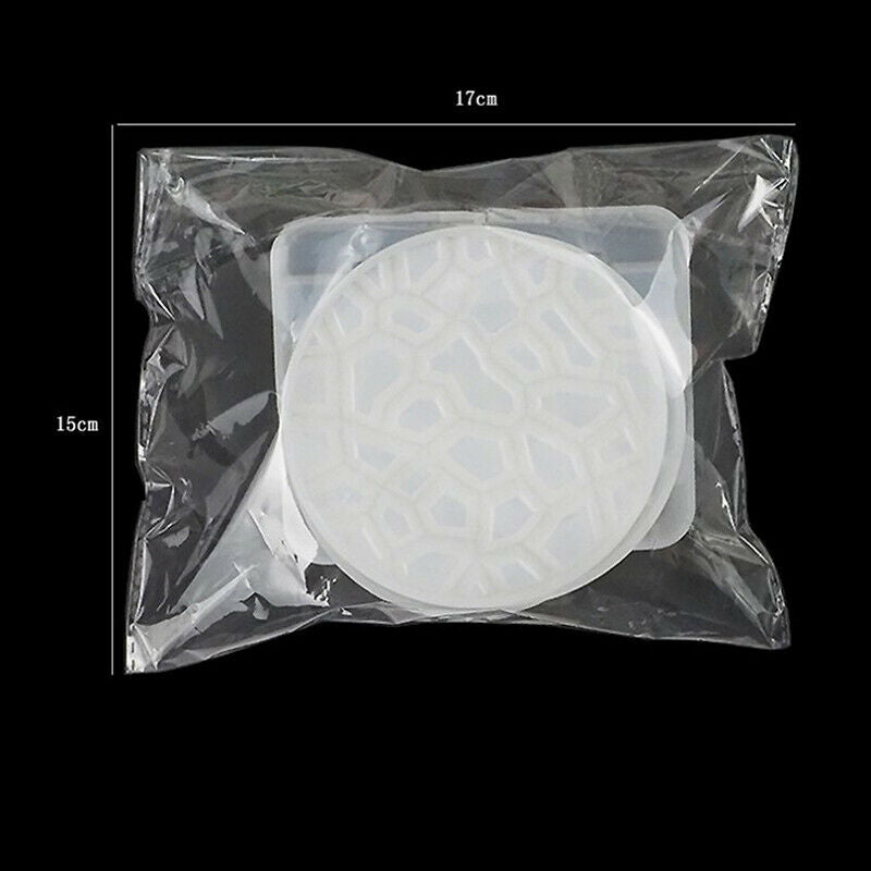 4pcs Special-shaped Bottom/Coaster Mold Decor Silicone Mould Easy To Demold M FT