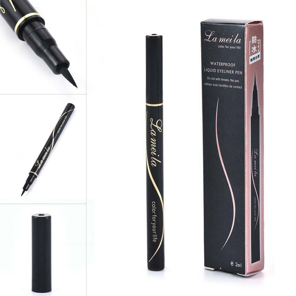 2020 HOT Liquid Eye Liner Pencil Black Waterproof Eyeliner Makeup Cosmetic Pen