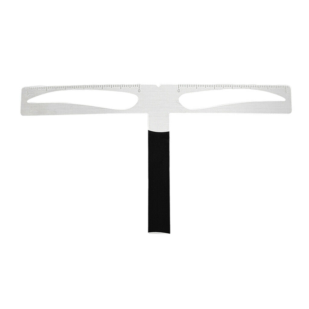 2 Types Eyebrow Stencil Ruler Stencil Template Kit Eye Brow Tattoo Permanent