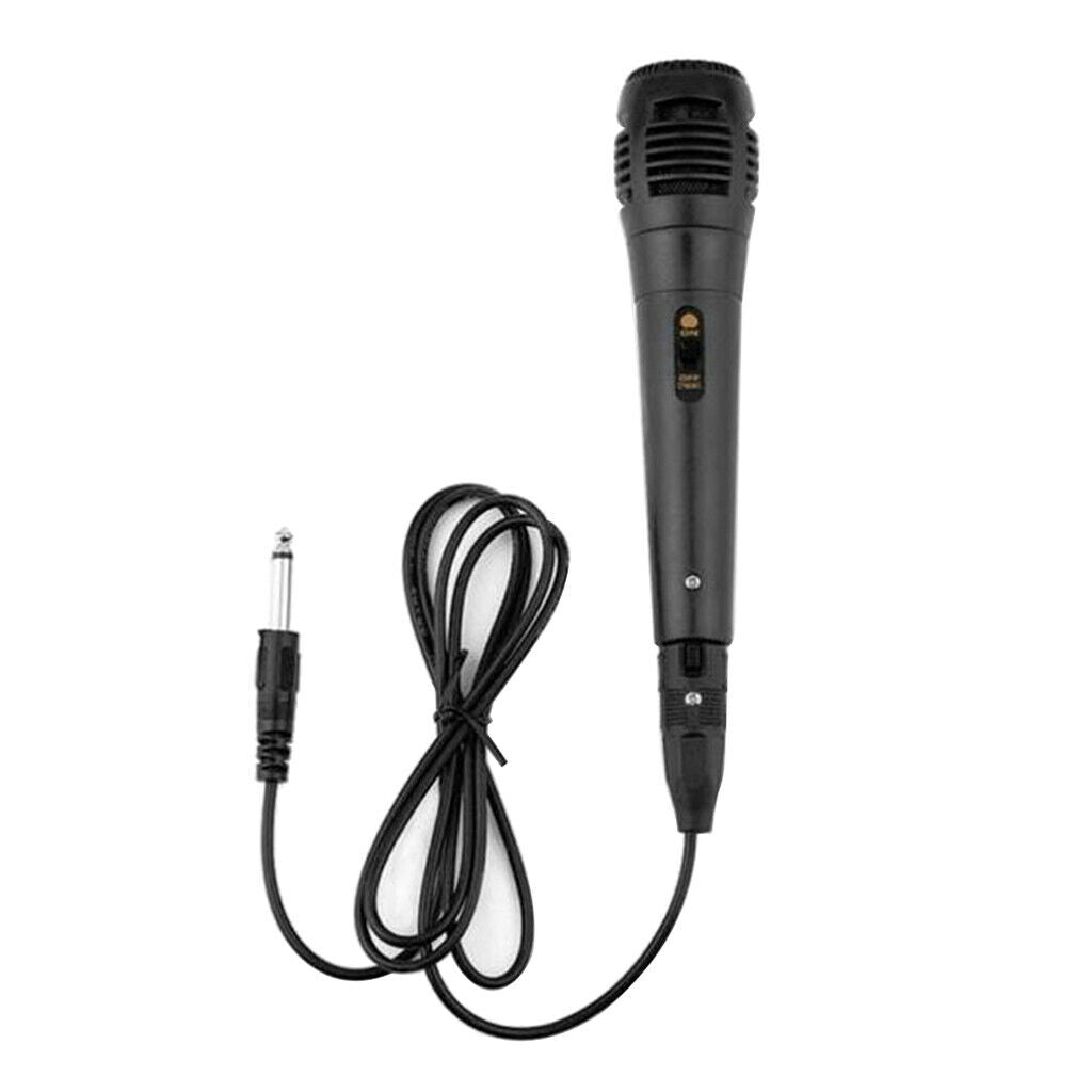Dynamic Vocal Microphone for Recording Karaoke DJ Music  Lead XLR Female Jack