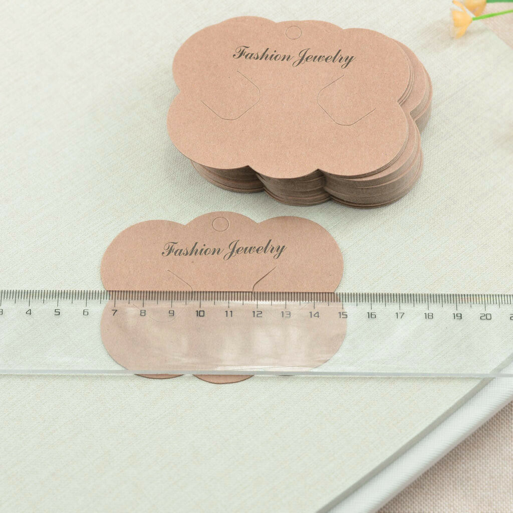 50 Pieces Hair Display Cards Accessories Easy Deformation
