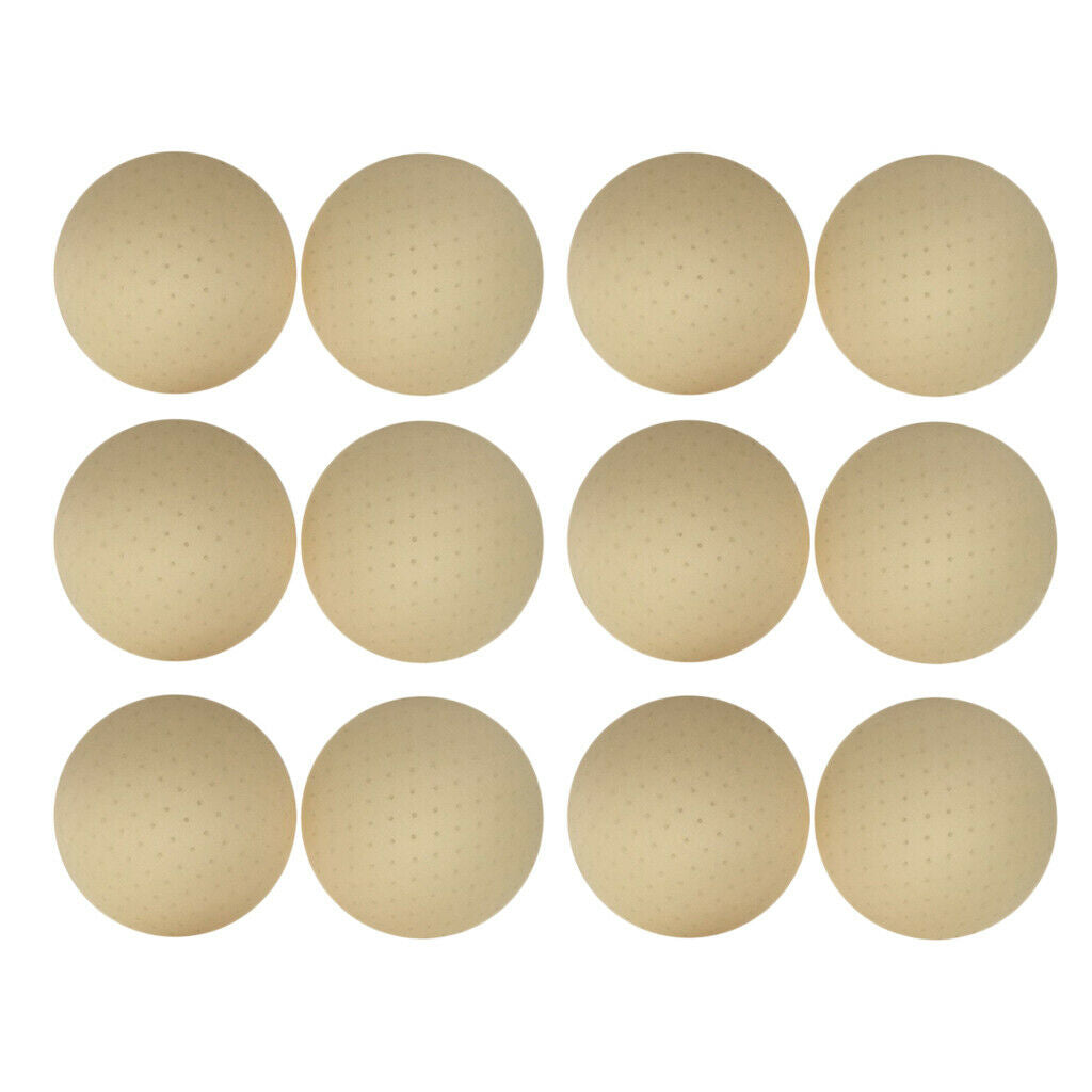 6 Pairs Round Sponge Foam Bra Inserts Pads Push Up Breathable Bra Padding