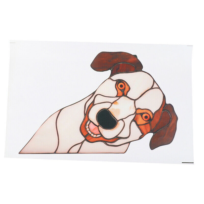 Cute Dog Wall Stickers Household Wall Windows Glass Decoration Animal Sti.l8