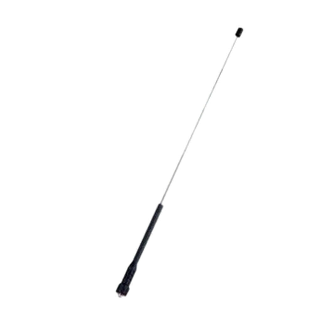 SMA-Female Telescopic Antenna Black For BaoFeng BF-888S 777S BF-666S UV5R -