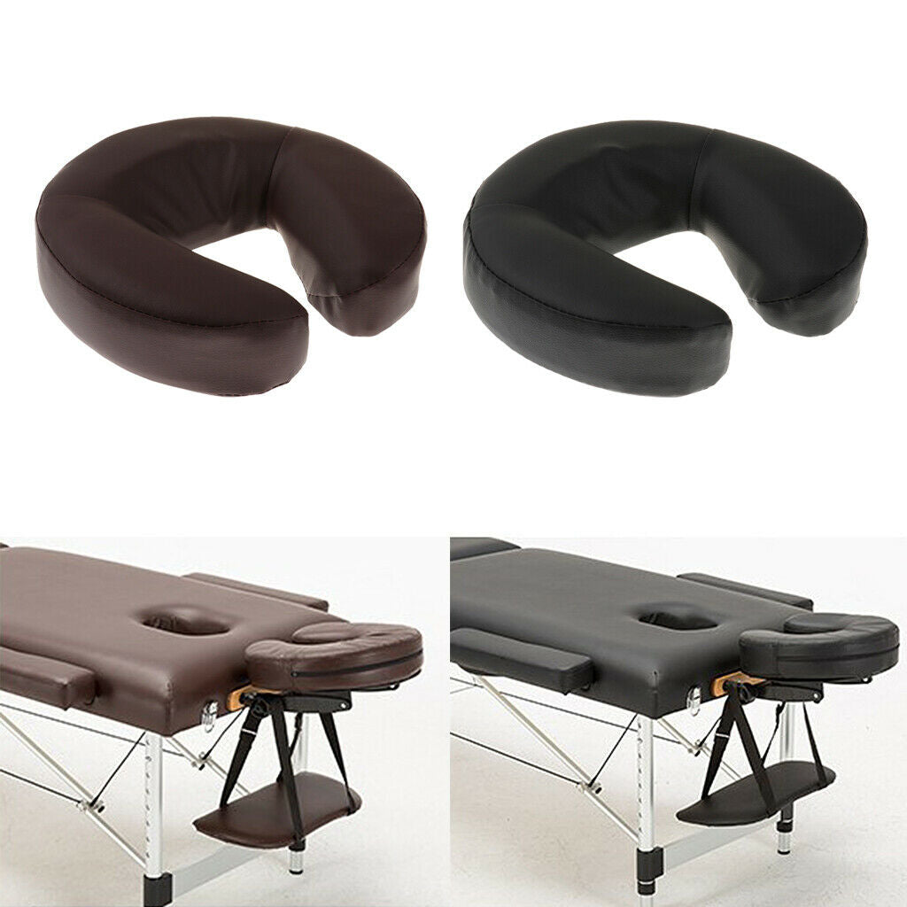 2 Pcs Massage Table Face Cradle Pillow - Washable Memory Foam Face Pillow for