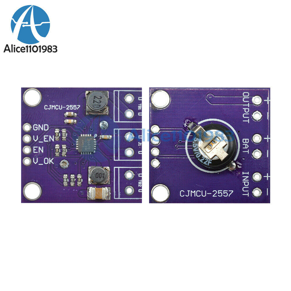 BQ25570 Nanopower Solar Power Charger DC-DC Boost Converter Energy Harvester