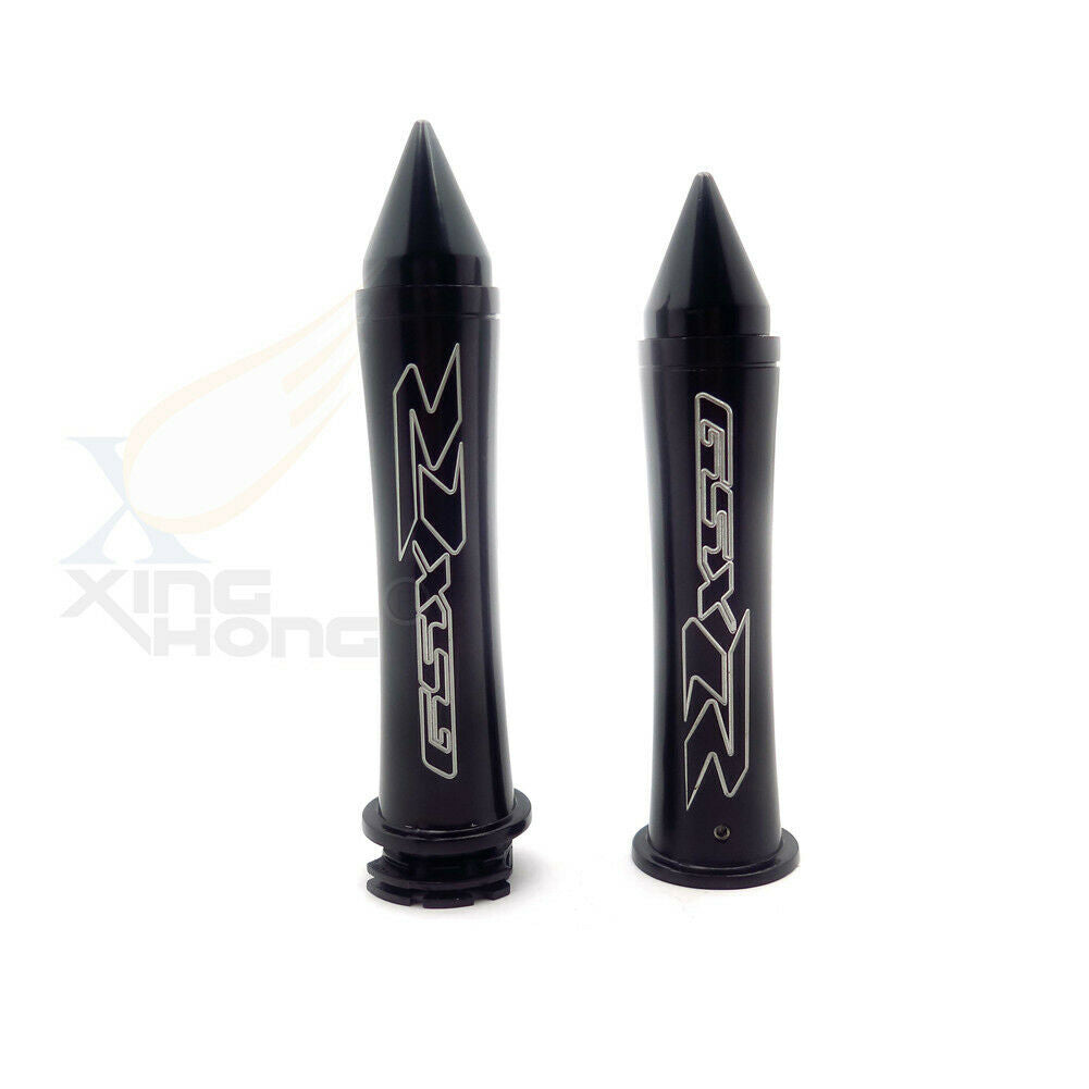 For 03-06 Suzuki GSXR600 GSXR750 GSXR 1000 1300 Black 7/8" Handlebar Grips